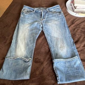 american eagle mens jeans, size 34x34 light blue